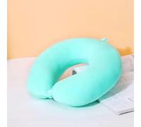 Simple Fashion Plush U-shaped Pillow Driving Travel Neck Pillow Nap Pillow Comfortable Relief Fatigue