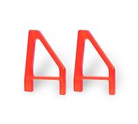 Simple Feet for PS5 SLIM disc edition, Horizontal Stand Feet, Stand Cooling Station Feet (Transparent Red)