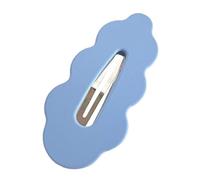 Simple Flat Clip Hairpin Barrettes Casual Clouds Shape Headwear Bunches Clip Simple Hair Photo Props Colorful Hair Accessories