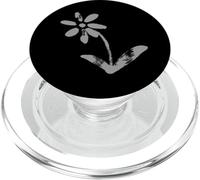 Simple flower graphic daisy cool minimalist grunge design PopSockets PopGrip for MagSafe