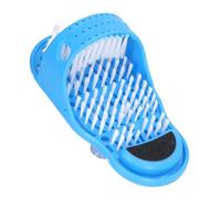 Simple Foot Cleanser, Improve Blue Shower Foot Scrubber Remove Dead Skin for Bathtub