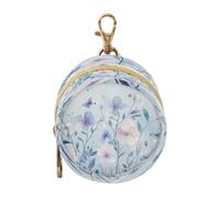 Simple Fresh Blue Flower Bloom Baby Boy Pacifiers Holder Case Portable Coin Purse Change Holder, Neutral Baby Items contenedor para chupones de Bebes