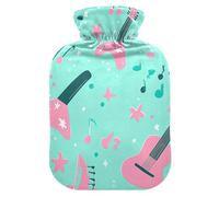 Simple Fresh Blue Instruments hot Water Bottles with Soft Cover, 2L hotwater Bag for Hot and Cold Therapies