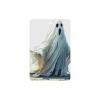 Simple Ghost Cartoon Style Car Air Fresheners 4 Pcs Hanging Scented Cards Fragrance Scented Cards For Car Aromatherapy Tablets