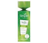 Simple Gift Set Moisturising Treats Face Wash 150ml Gentle Skincare Cleanser for Sensitive Skin Daily Hydration with Pro-Vitamin B5 and Vitamin E Soap-Free Non-Irritating Formula