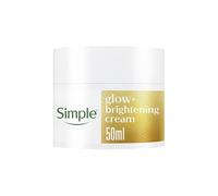 Simple Glow+ Facial Moisturiser Brightening boosts radiance and hydration with vitamin C+ glutathione 50 ml