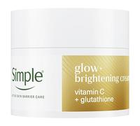 Simple Glow+ Facial Moisturiser Brightening boosts radiance and hydration with vitamin C+ glutathione 50 ml
