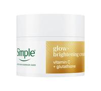 Simple Glow+ Facial Moisturiser Brightening boosts radiance and hydration with vitamin C+ glutathione 50 ml
