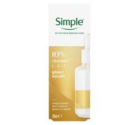 Simple Glow+ Serum 10% Vitamins C+E+F Booster Brightening Skin Care, 30ml - 1 pack