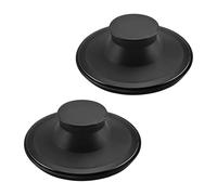 Simple Grip Rubber Sink Stoppers Not Slip Rubber Plugs Set of 2 Fit Most 3 Half Inch Drains Without Garbage Disposal Pester Outlet