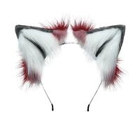 Simple Hair Accessories Women Students Washing Face Hairband Wolf Ears Shape Headbands Multi Color Cartoon Hair Hoop