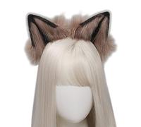 Simple Hair Accessories Women Students Washing Face Hairband Wolf Ears Shape Headbands Multi Color Cartoon Hair Hoop