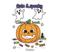 Simple Halloween Colouring Book: Easy and Fun Spooky Designs for Kids, Adults, and Beginners of All Ages
