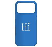 Simple Heart Hi Message Tee - Minimalist Design Case for iPhone 17 Pro Max