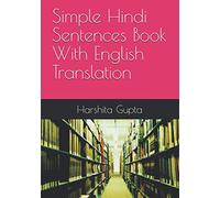 Simple Hindi Sentences Book With English Translation