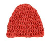Simple Hollowout Skull Hat Crochet Hair Net For Women Teens Knitted Brimless For Sleep Breathable Head Accessory Breathable Crochet Hat