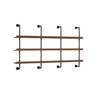 Simple Home Liquor Shelf For Wall Modern Wine Rack Wall Mounted With LED Light Liquor Shelf With LED Light Metal Bar Shelf Stand For Liquor On Wall Bar Shelves Wall Mounted With LE
