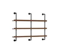 Simple Home Liquor Shelf For Wall Modern Wine Rack Wall Mounted With LED Light Liquor Shelf With LED Light Metal Bar Shelf Stand For Liquor On Wall Bar Shelves Wall Mounted With LE