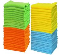 Simple Houseware 50 Pack Microfiber Cleaning Cloth (12 x 12)