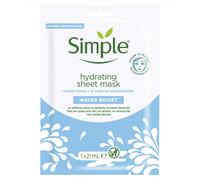 Simple Hydrating 16 days' worth of moisturiser in just 15 minutes Sheet Mask face mask for dry skin 1 pc