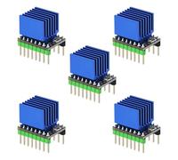 Simple Installation TMC2209 Stepper Motor Driver for 3D Printers Includes Advanced Microstepping Technology with Heat Sink