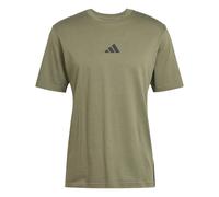 Adidas Essentials 3 Stripes Single Jersey Short Sleeve T-shirt Green M / Regular Men