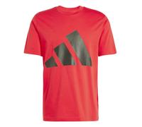 Simple jersey T-shirt adidas Essentials Big Logo Rouge S