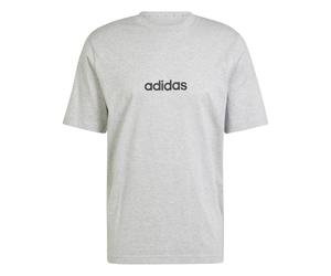 Simple jersey T-shirt adidas Essentials Linear Grey XL