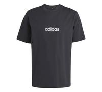 Simple jersey T-shirt adidas Essentials Linear Noir XL