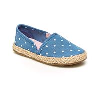 Simple Joys by Carter's Girl's Ari Canvas Espadrille Sneaker, Blue, 9 Toddler
