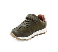 Simple Joys by Carter's Unisex-Child Bailey Athletic Sneaker Running Shoe, Olive, 12 Little Kid