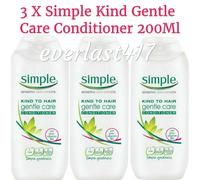 Simple Kind to Hair Gentle Care Conditioner Vitamin B5 3x 200ml