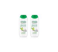 Simple Kind to Hair Gentle Care Shampoo 200 ml (Pack of 2)