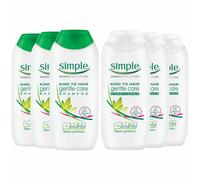Simple Kind to Hair Gentle Care Shampoo or Conditioner 200ml Each, 3 Pack - 3 pack