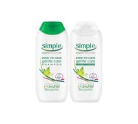 Simple Kind to Hair Shampoo & Conditioner Bundle 200ml in White