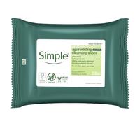 Simple Age Resisting Hypoallergenic Biodegradable Wipes for Sensitive Skin 20 wipes