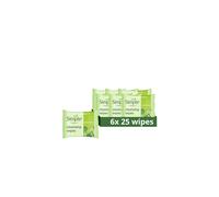 Simple Kind to Skin Bio-degradable Cleansing Wipes face wipes to remove waterproof eye make-up for sensitive skin 6x 25 wipes