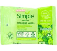 Simple Kind to Skin Cleansing Facial Wipes 7 Pack