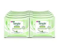Simple Kind to Skin Cleansing Facial Wipes - Pack of 12, Total 300