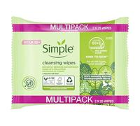 Simple Kind to Skin Cleansing Wipes 2x 25 wipes