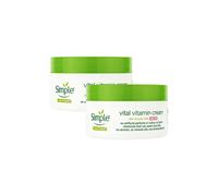 Simple Kind to Skin Day Cream SPF 15 50ml Twin Pack in White