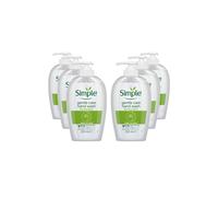 Simple Kind to Skin Gentle Care 'Hand wash' with Mint Oil 250ml, 6 Pack in White