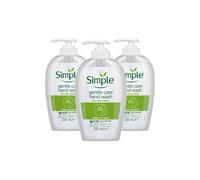 Simple Kind To Skin Gentle Care 'hand Wash' With Mint Oil, 3X250Ml In White White One Size