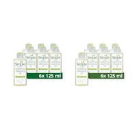 Simple Kind to Skin Hydrating Cleansing Oil cruelty-free and vegan sensitive skin cleanser 6x 125 ml (Pack of 2)
