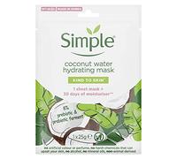 Simple Coconut Water Hydrating Mask - White