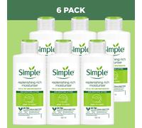 Simple Kind to Skin Hydrating Light Moisturiser 125ml Face Cream for Soft Skin