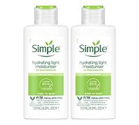 Simple Kind to Skin Hydrating Light Moisturiser, 12h Moisturisation - Pack of 2