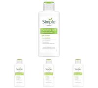Simple Kind to Skin Hydrating Light Moisturiser Skin Care Product with Pro-Vitamins B5 and E for 12-Hour Moisturisation 125 ml (Pack of 4)