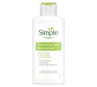 Simple Kind to Skin Hydrating Light Moisturiser with Pro-Vitamins B5 and E, 12-Hour Hydration, 125 ml