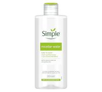 Simple Kind to Skin Cleansing Water Micellar 90% hydration boost facial cleanser and makeup remover, 200ml